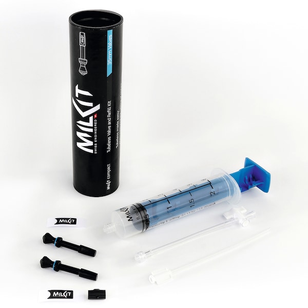 Compact Tubeless Valve and Refill Kit